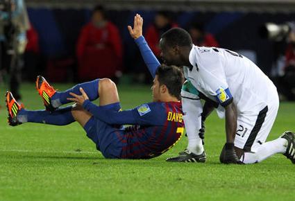 نجوم برشلونة يتألمون